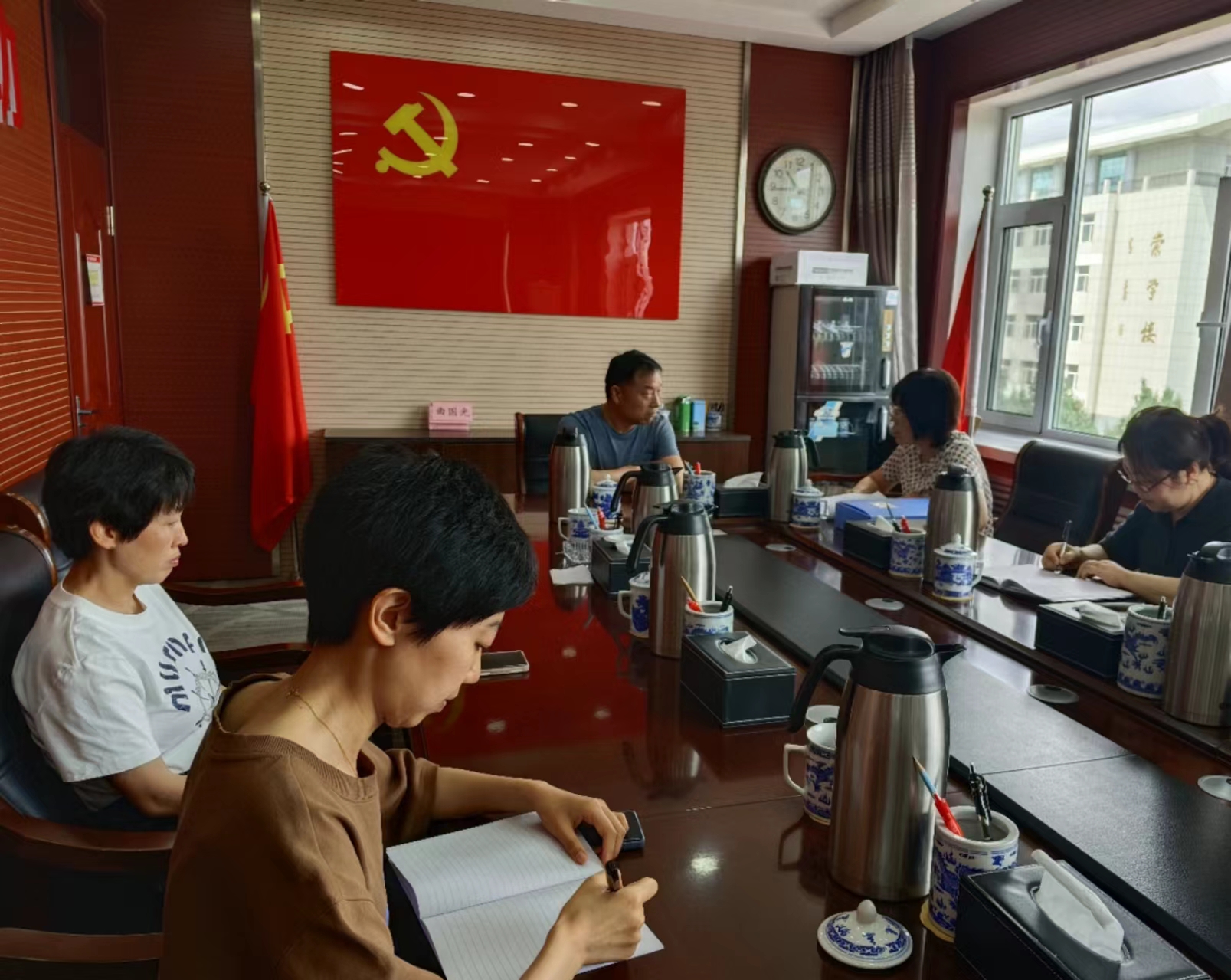 王校长长到审计处调研指导党纪学习教育3.jpg